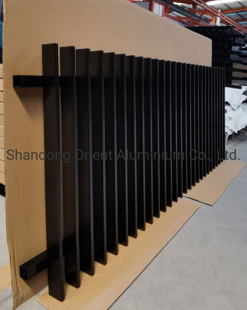 Horizontal Slats Aluminium Screens for The Pool Filter Equipment
