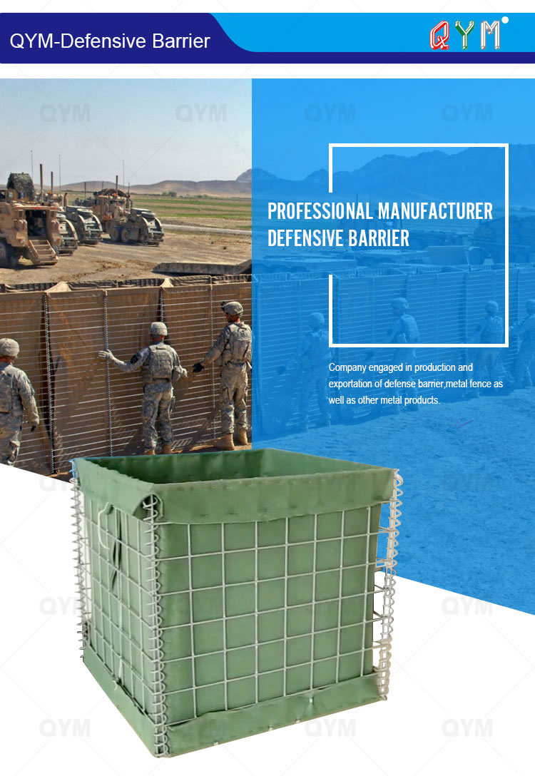 Good Quality Welded Mesh Gabions for Military Bastion Covered