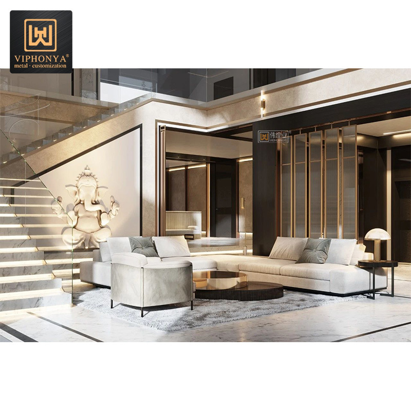 Stainless Steel Partition Wall Panel Laser Cut Stainless Steel Screen