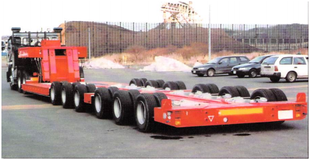 China Heavy Loading Flat Bed Trailer Dimensions
