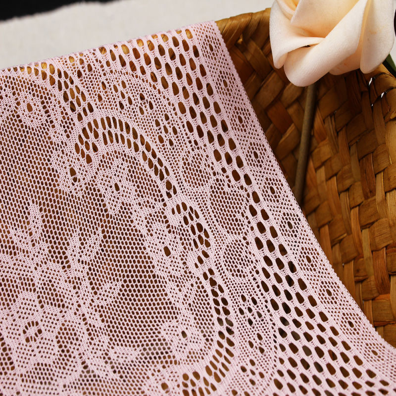 New 2020 Fashion Flower Textile Knitted Chemical Cotton Lace Fabric