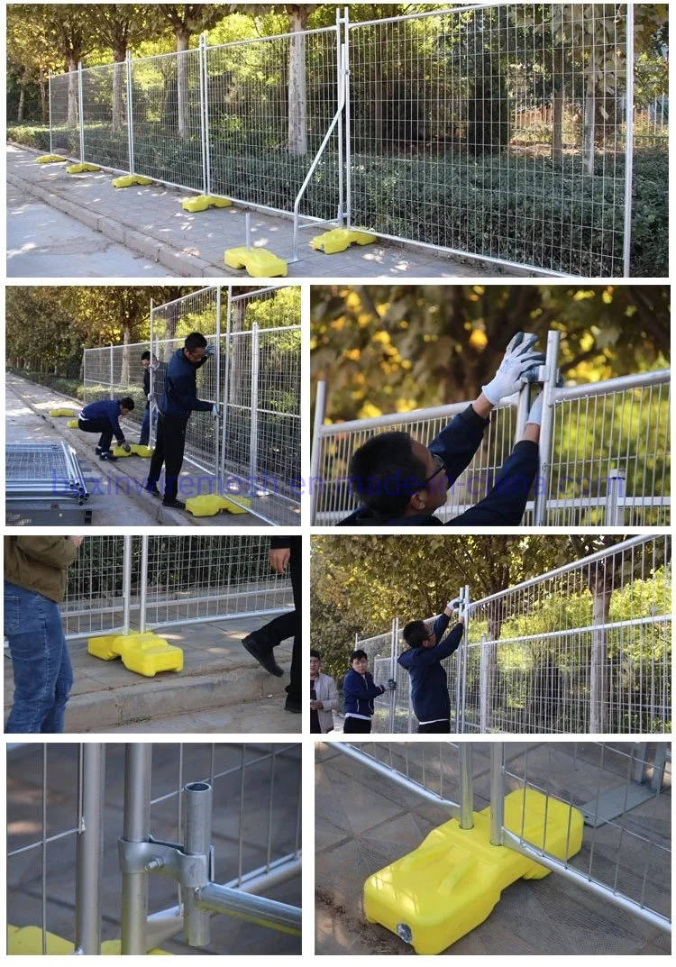 New Standards Chain Link Temporary Fencing for Construction
