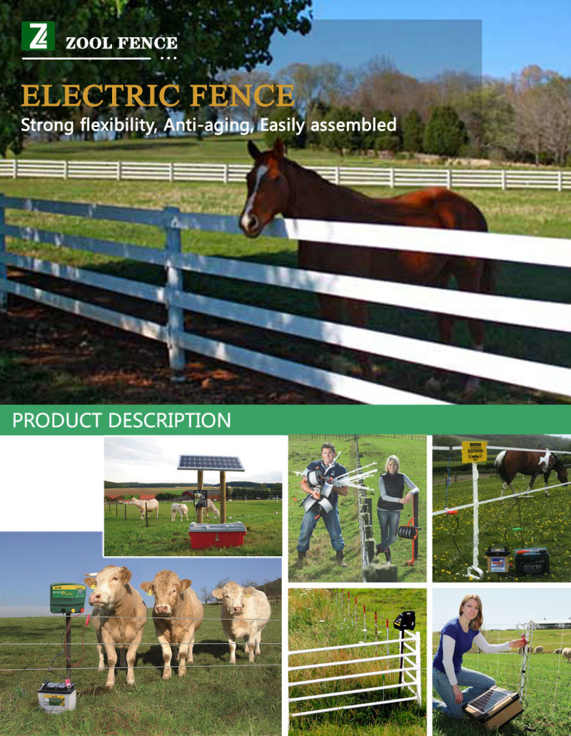 Electric Fence Screw-in Long Ring Insulator-Black for Animal Fence
