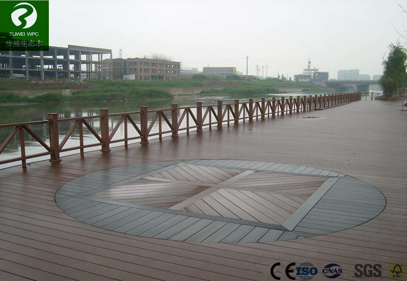 Unique Wood&Plastic Composite Fence Boards for Outdoor