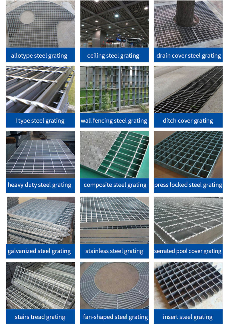 Steel Grating with High Carrying Capacity and High Strength