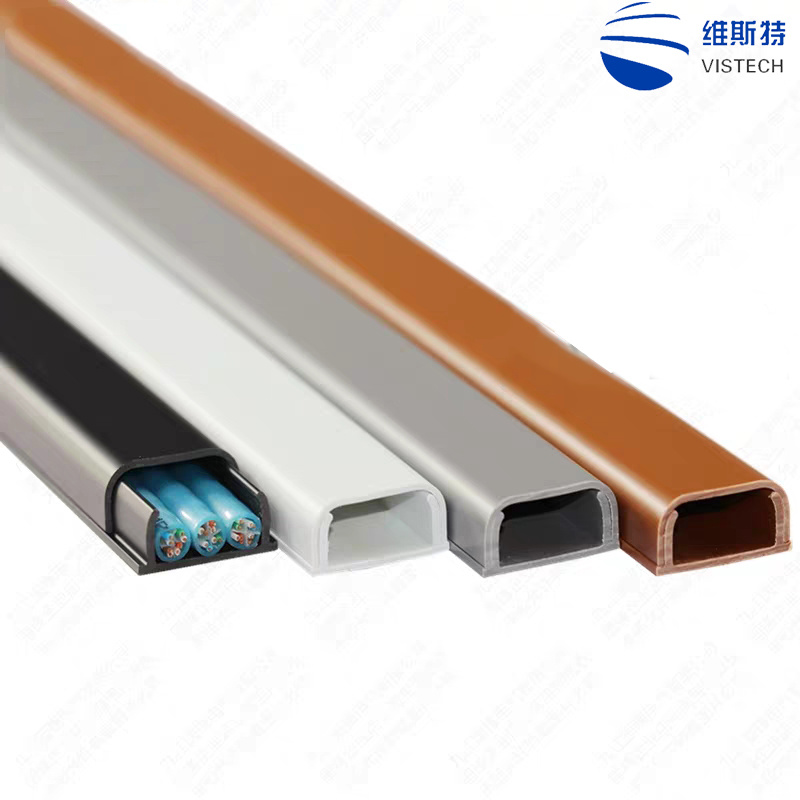PVC Gray Wire Ducts Slotted Wire Trunking Cable Trunking
