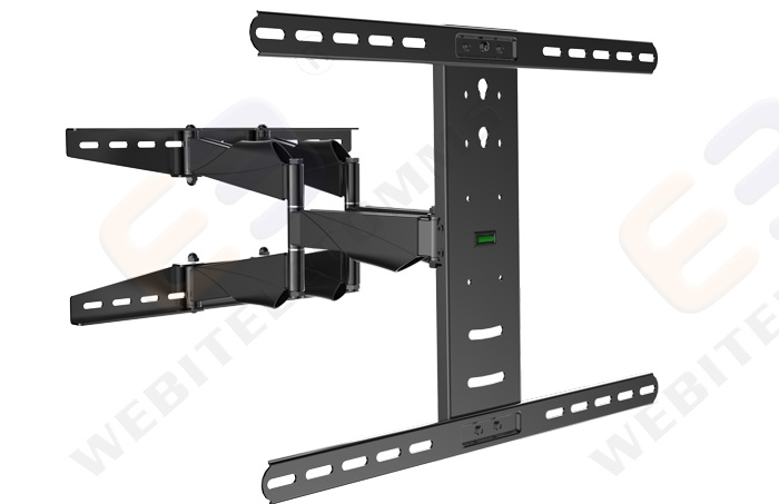 Expanded Metal TV Wall Mount Full Motion for 36"-70" Flat Screen Panel
