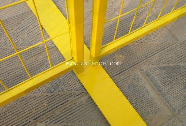 High Security Powder Coated Welded Temporary Fence/ Construction Temporary Fence