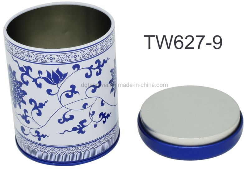 Round Wholesale Coffee Tins, Promotional Tin Can, Coffee Tin Box
