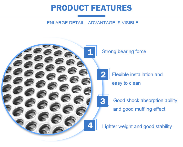 Small Hole Speaker Perforated Metal Mesh Punched Plate Screen for Machine