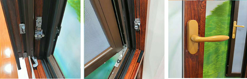 Thermal Break Sliding Window and Door with Security Mesh Window