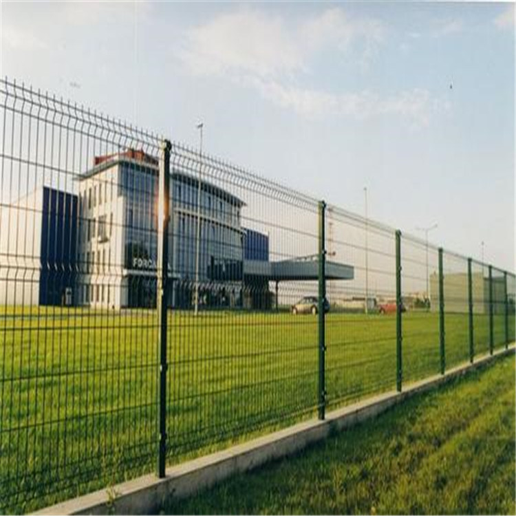 PVC Coated Nylofor 3D High Security Fence/Wire Mesh Fencing Panel