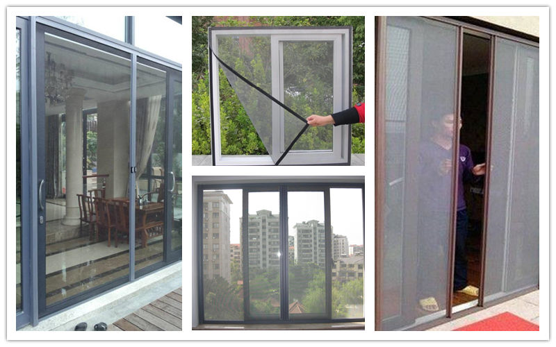 18*16 Mesh 110G/M2 Fiberglass Window Screen Insect Mosquito Screen