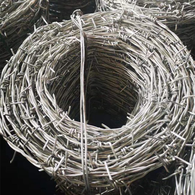 Yq Galvanized Security Wire Barbed Iron Wire