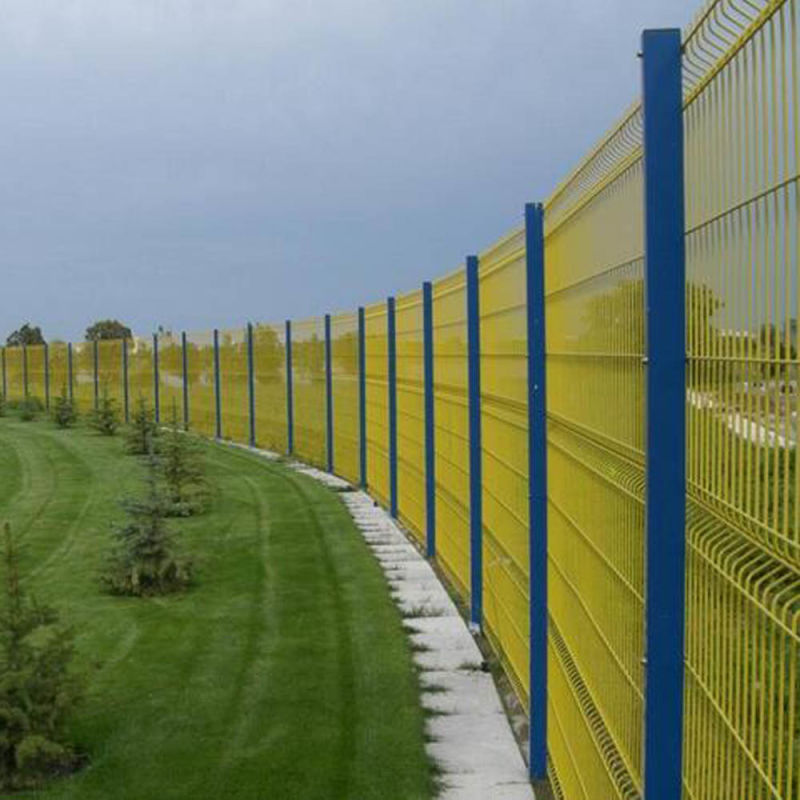 China Suppliers 3D Curved Welded Wire Mesh Fence