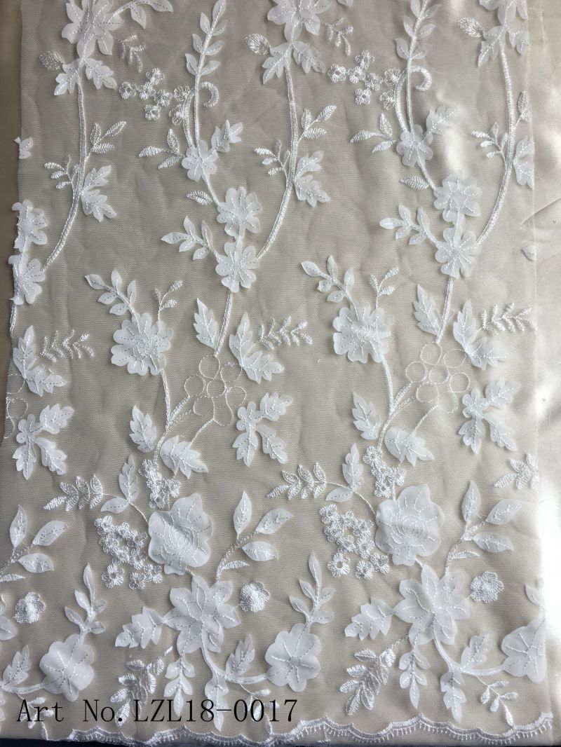Chemical Lace Fabric Dress Fabric for Wedding Dress Garment Accessory
