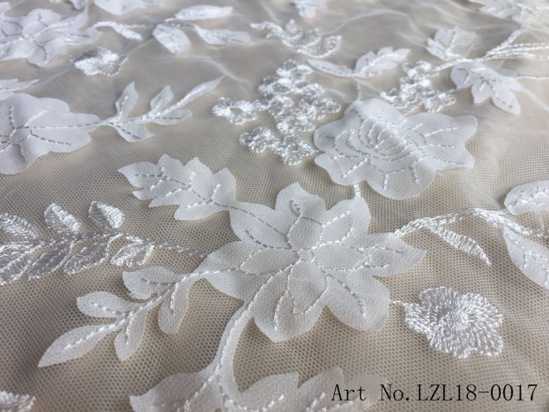 Chemical Lace Fabric Dress Fabric for Wedding Dress Garment Accessory