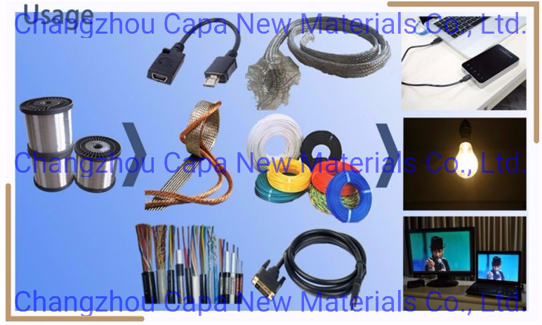 SGS Certificated Tinned Copper Clad Aluminum Wire for Shielded Network Cable