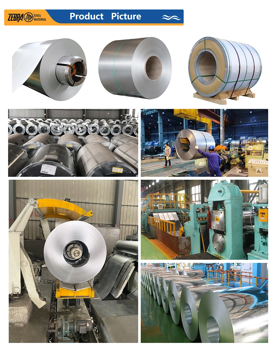 2020 Zinc Galvanized Steel Coil Production Line, Galvanized Steel Strips Coils, Hot Dipped Galvanized Steel Coils