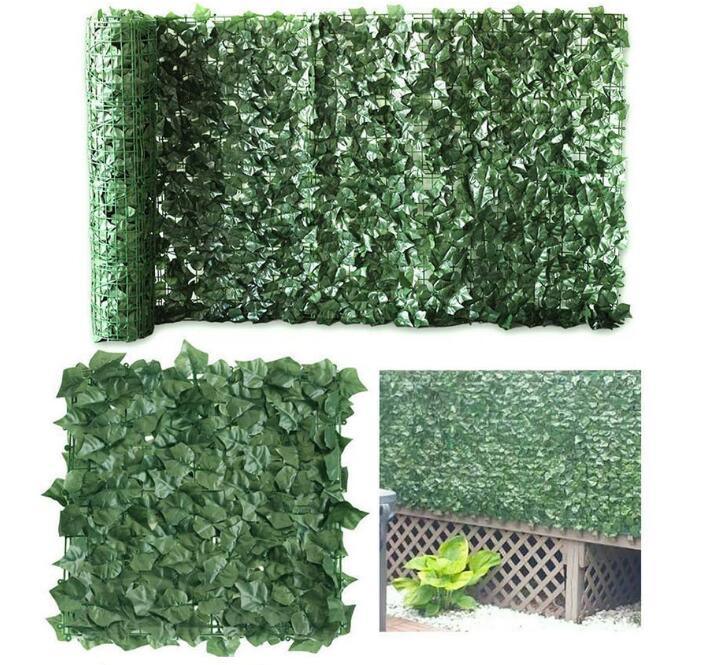 Customizable Artificial Garden Fence for Indoor and Outdoor Greening