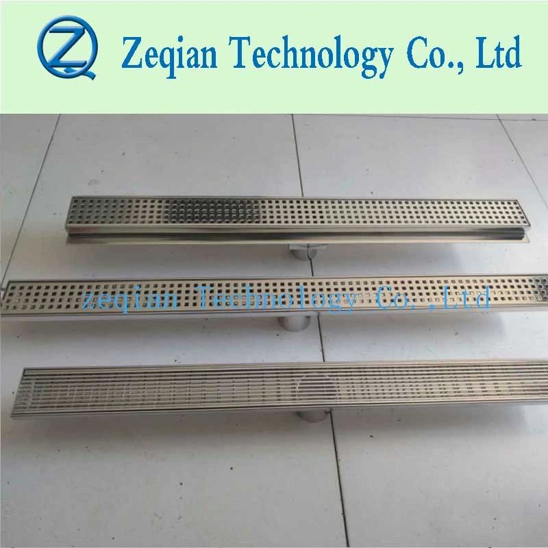 Stainless Steel Grating Shower Drain, Trench Drian
