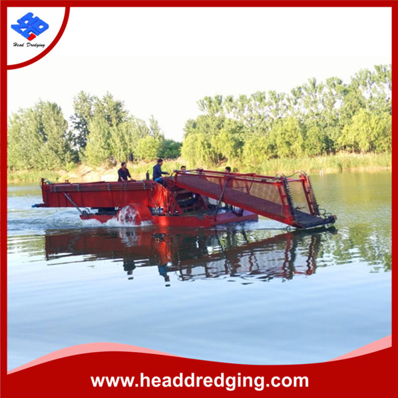 Hyacinth Weed Harvester with 3mtr Harvester Knives