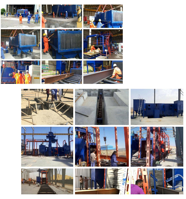 Rotary Table Shot Blasting Machine for Foundry Industry