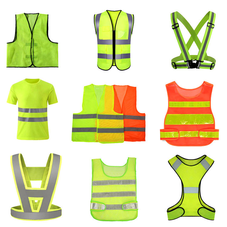 Orange Workers Security Vest Safety Vest Reflective Vest