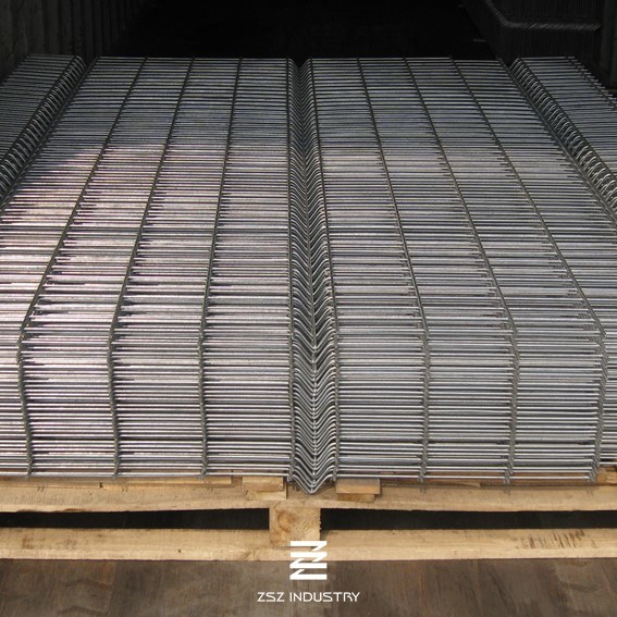 PVC Coated 3D Welded Wire Fence Panel