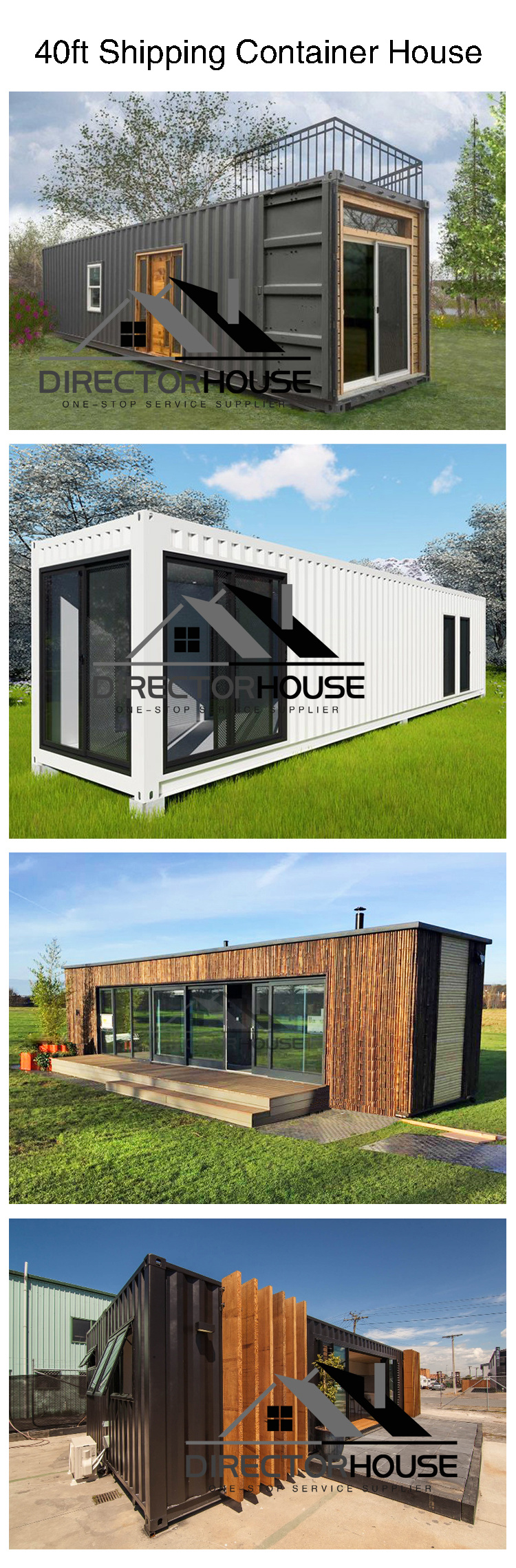 Prefabricated Solar House for Sale in 20FT Prefabricated House