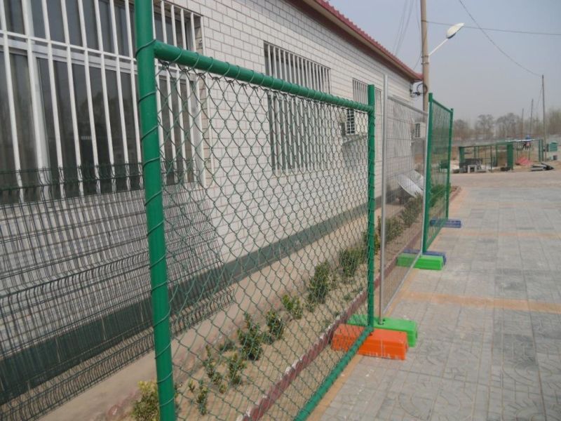 Fence Temporary Popular Galvanized Chain Link Temporary Fence