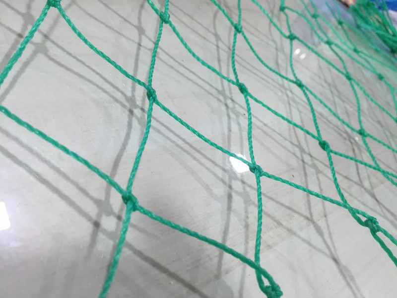 PE Braided Multifilament Fishing Net Knotted Fishing Net