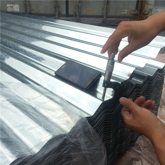 Dx51d Building Material Corrugated Galvanized Roofing Sheet for Construction