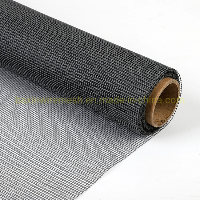 18*16 Grey Black and White Fiberglass Mosquito Mesh Glass Fiber Insect Screen Glass Fiber Mosquito Window Screen PVC Coated Fiberglass Invisible Window Screen