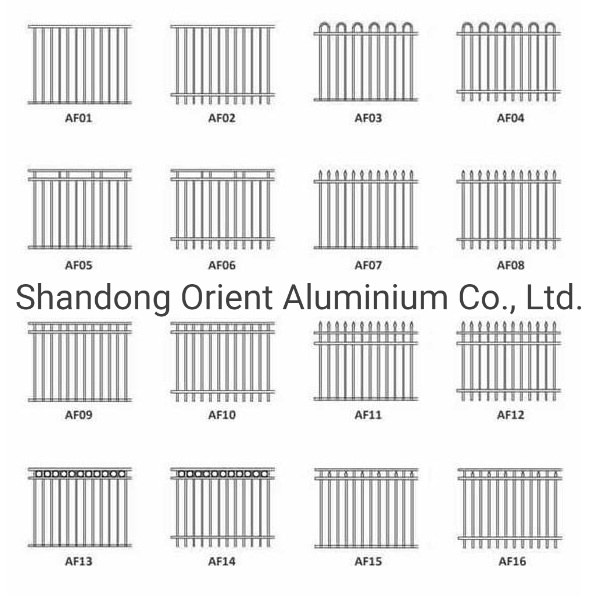 Decorative Laser Cut Metal Gate Privacy Steel Fence Panel