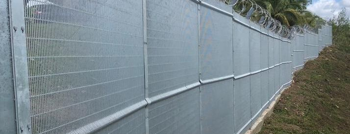 High Anti Climb Security Metal Wire Mesh Fence