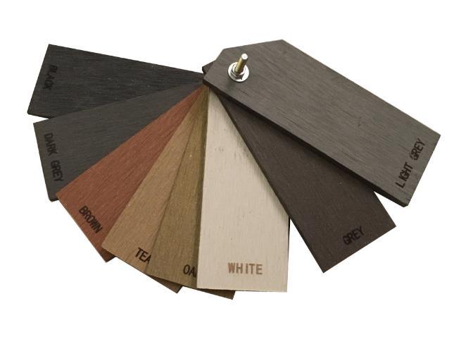 Little Discoloring Outdoor Decking Wood Plastic Composite Composite Plastic Board WPC Plastic Lumber