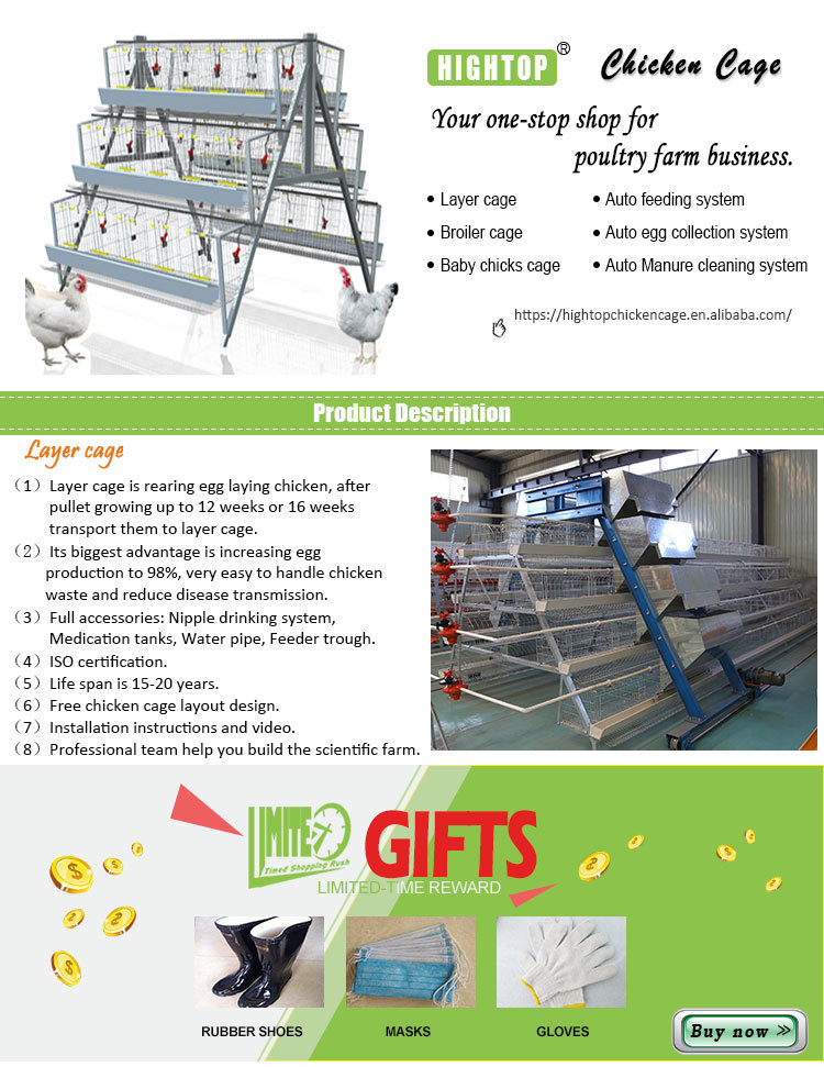 a Frame Welded Wire Mesh Layer Chicken Cage