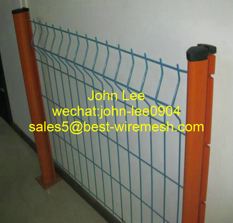 Galvanized/PVC Coated Procection Safety Welded Mesh Fence