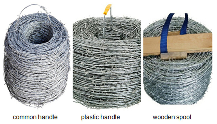 Common Twist Barbed Wire Hot Dipped Galvanized Barbed Wire for Fence
