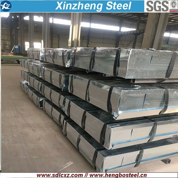 Dx51d Building Material Corrugated Galvanized Roofing Sheet for Construction