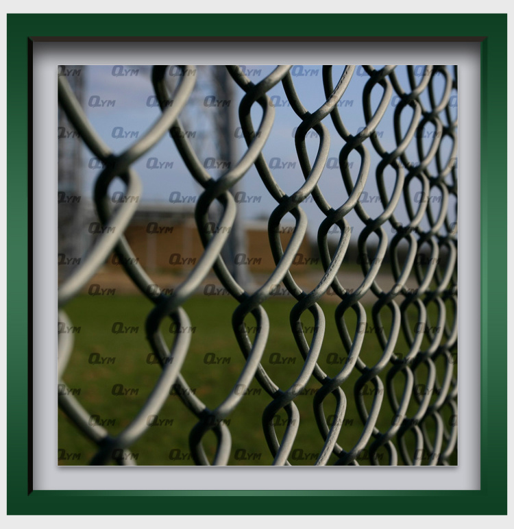Sports Chain Link Fence Diamond Wire Mesh Fence