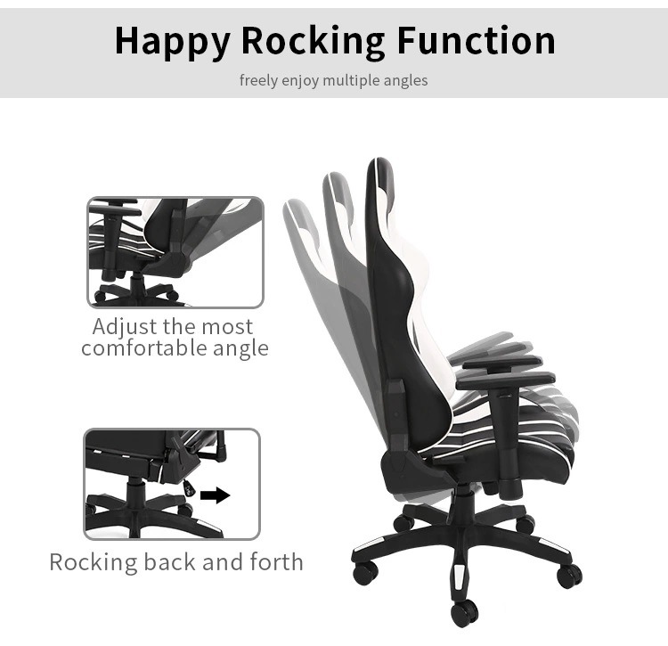 Factory Wholesale Workwell Comfortable Modern Fireproof Foam/Nylon/Metal Fabric Series Gaming Chair