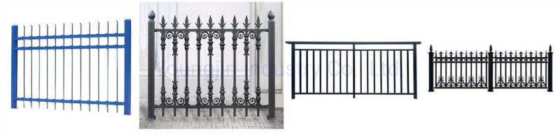 Wrought Aluminium Alloy Balcony Fence Decorative Balcony Guardrail