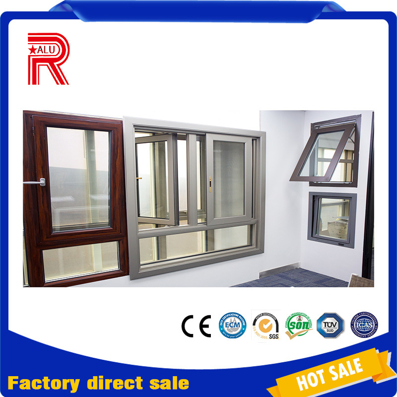 Metal Aluminum Modern Glass Exterior Aluminium Sliding Folding Door