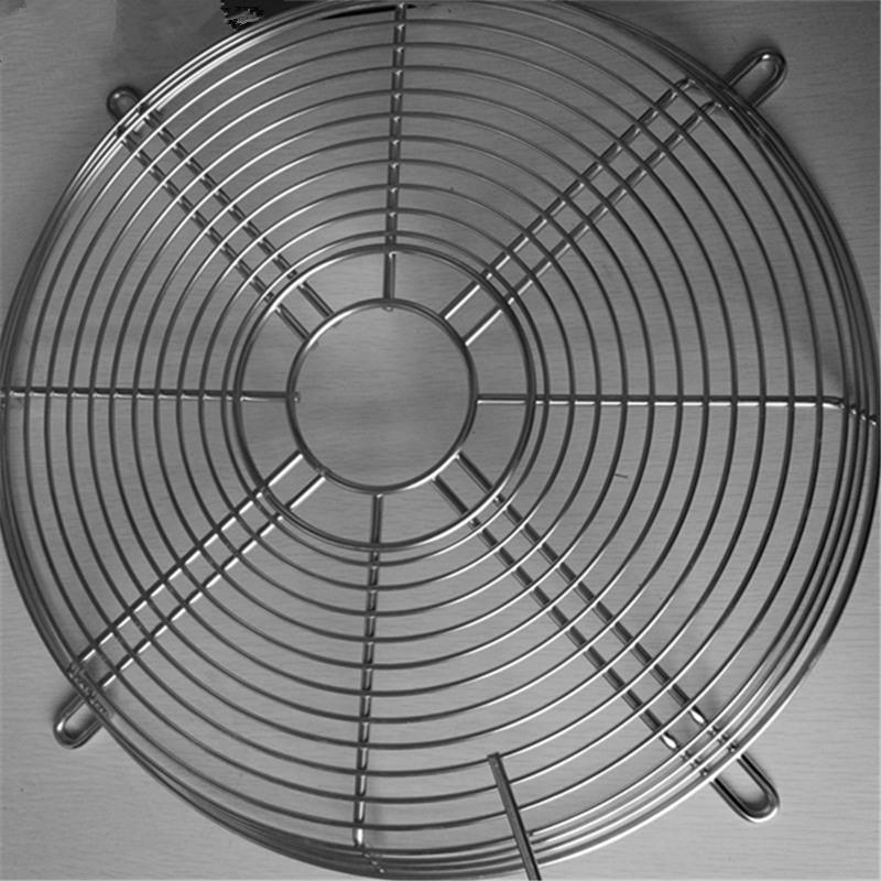Axial Cooling Fan Finger Guard Grill Metal Wire Mesh Black Fan Protect Mesh Grill Fan