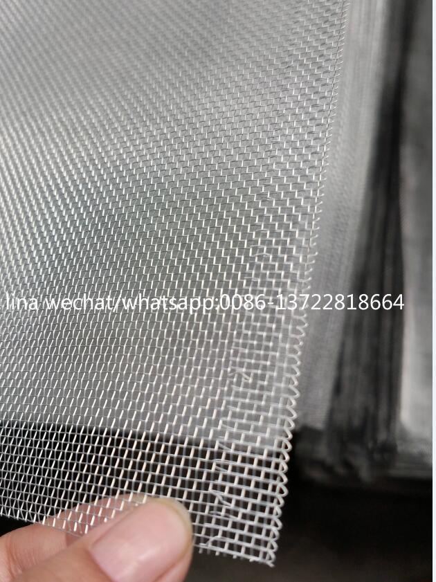 Silver Coated and PVC Coated Aluminium Wire Mesh