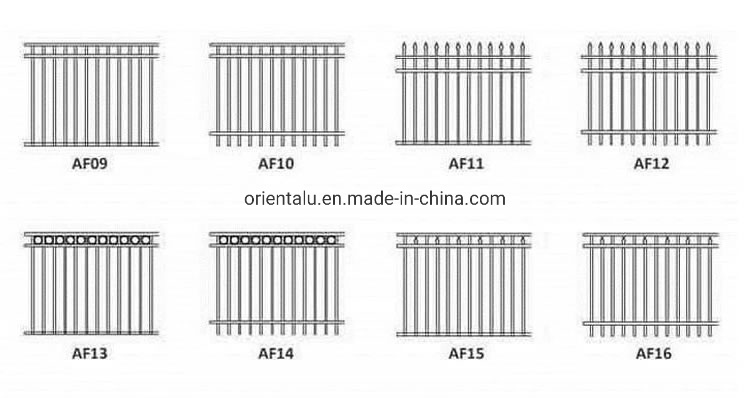 Best Price Aluminium Slat Fence for Garden Use