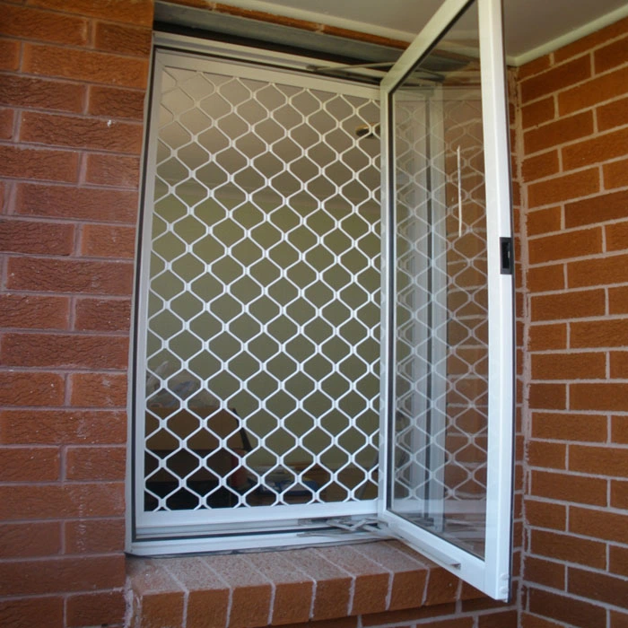 Interior Aluminium Screen Sliding Window Diamond Grill