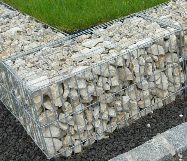 Decorative Welded Wire Mesh Type Metal Stone Gabion Cage for Retaining Wall